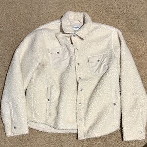 Goodfellow & Co Men's Off-White Sherpa Jacket